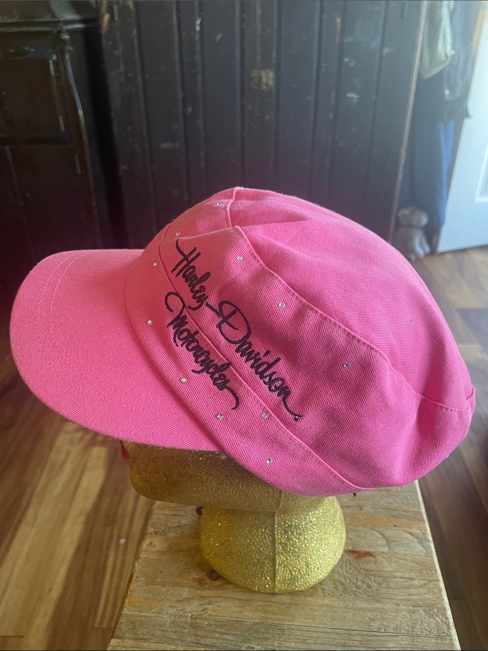 Harley-Davidson Women's Adjustable Pink Hat. Good Condition.